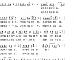 想你就想打手机简谱