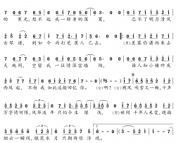 吹雪简谱(歌词)-周彦辰/张鑫演唱-《朕的刺客女友》网络剧片头曲