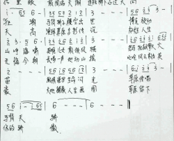 威风草原简谱