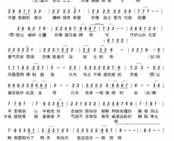 绿色先锋简谱-李浩仟演唱-伍华/卢宁词曲
