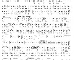 百姓心中有个他简谱-葛逊词/蔺崇祥曲