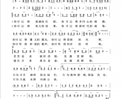党旗更鲜艳红色旋律100首简谱-谭晶演唱-张金豹/印青词曲
