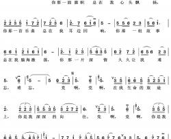 向往简谱(歌词)-陈思思演唱-王wzh曲谱
