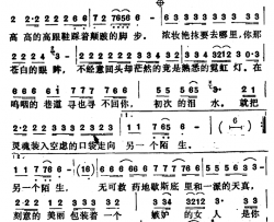 堕落天使简谱-郑智化词/郑智化曲郑智化-