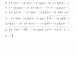 沂韵之声 陶笛简谱-龙舟演唱-作曲：古月词曲