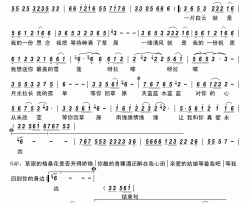 等你回草原简谱-格桑尼玛演唱-索南扎西、索朗尼玛/邓加兵词曲