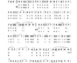 燕子飞翔简谱-王聆燕演唱