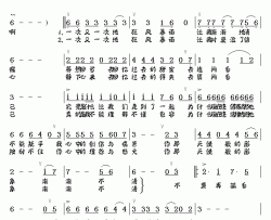 不要再骗自己简谱-金鑫词/金鑫曲
