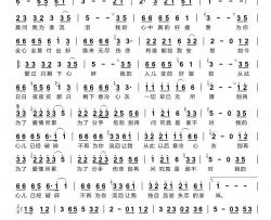 意冷心灰简谱(歌词)-暴林演唱-谱友天恩上传
