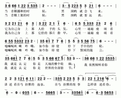  喜玛拉雅的故事简谱(歌词)-郭瓦·加毛吉演唱-秋叶起舞记谱上传
