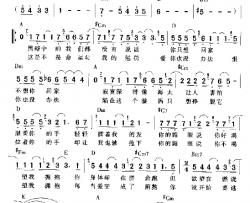 爱我还是他简谱-