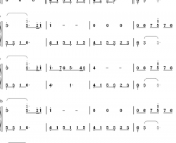 Only Hope钢琴简谱-数字双手-Mandy Moore