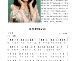 真善美的奇葩纪念邓丽君简谱