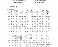 有谁知道让他呢简谱