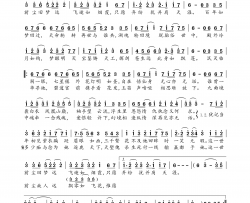 红尘无涯简谱