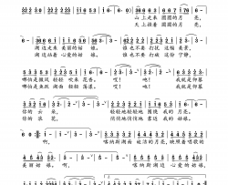 喀纳斯情歌知音醉美新疆系列之一简谱