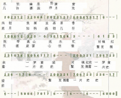 一剪梅简谱-喧窗静案演唱-上官飞燕/周志军词曲