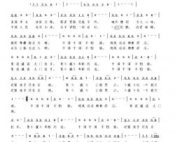 中国不怕你简谱-张益魁词/赵秀富曲