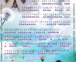 在你肩膀上入睡简谱-游怡婷演唱-林育葳/游怡婷词曲