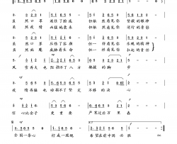 信心简谱-向邦瑜演唱-萧思林/向邦瑜词曲