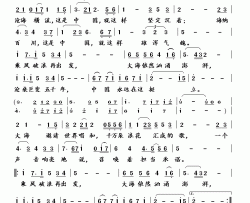 乘风破浪再出发简谱-阎维文演唱-王晓岭/赵麟词曲
