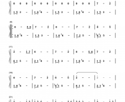 Zelda's Lullaby钢琴简谱-近藤浩治演唱