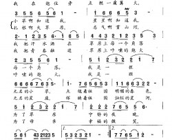 无名的小草，无名的星座简谱