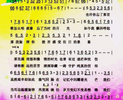回声嘹亮【彩谱】简谱-群星演唱-何沐阳、蒋平/何沐阳词曲