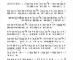泪蛋蛋都为情哥哥流简谱-郭涛演唱-杨诗丽制作曲谱