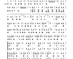 我们的眼睛里简谱