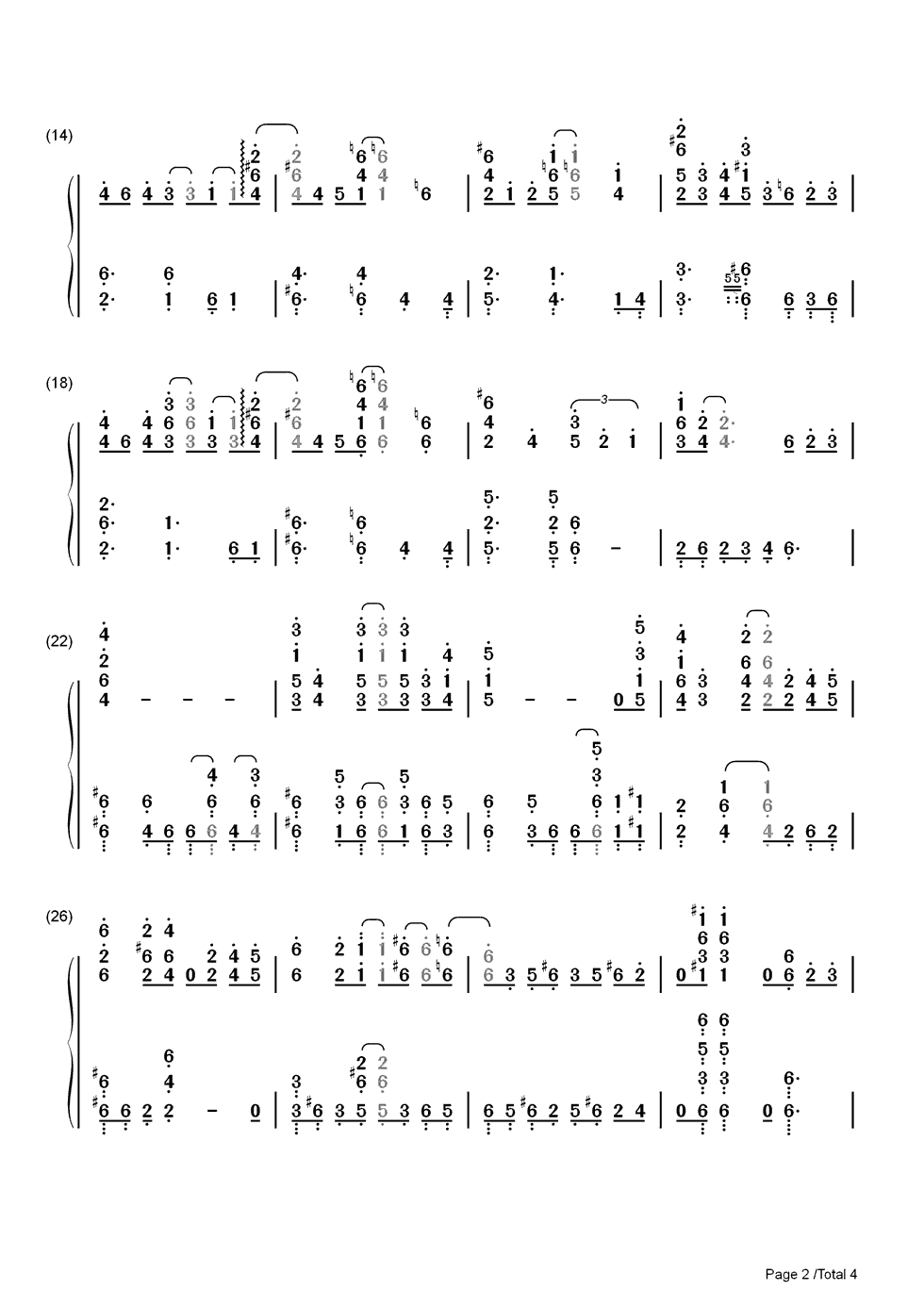 青鸟简谱  生物股长  火影忍者疾风传主题曲，鸣人陪伴了我整个青春4