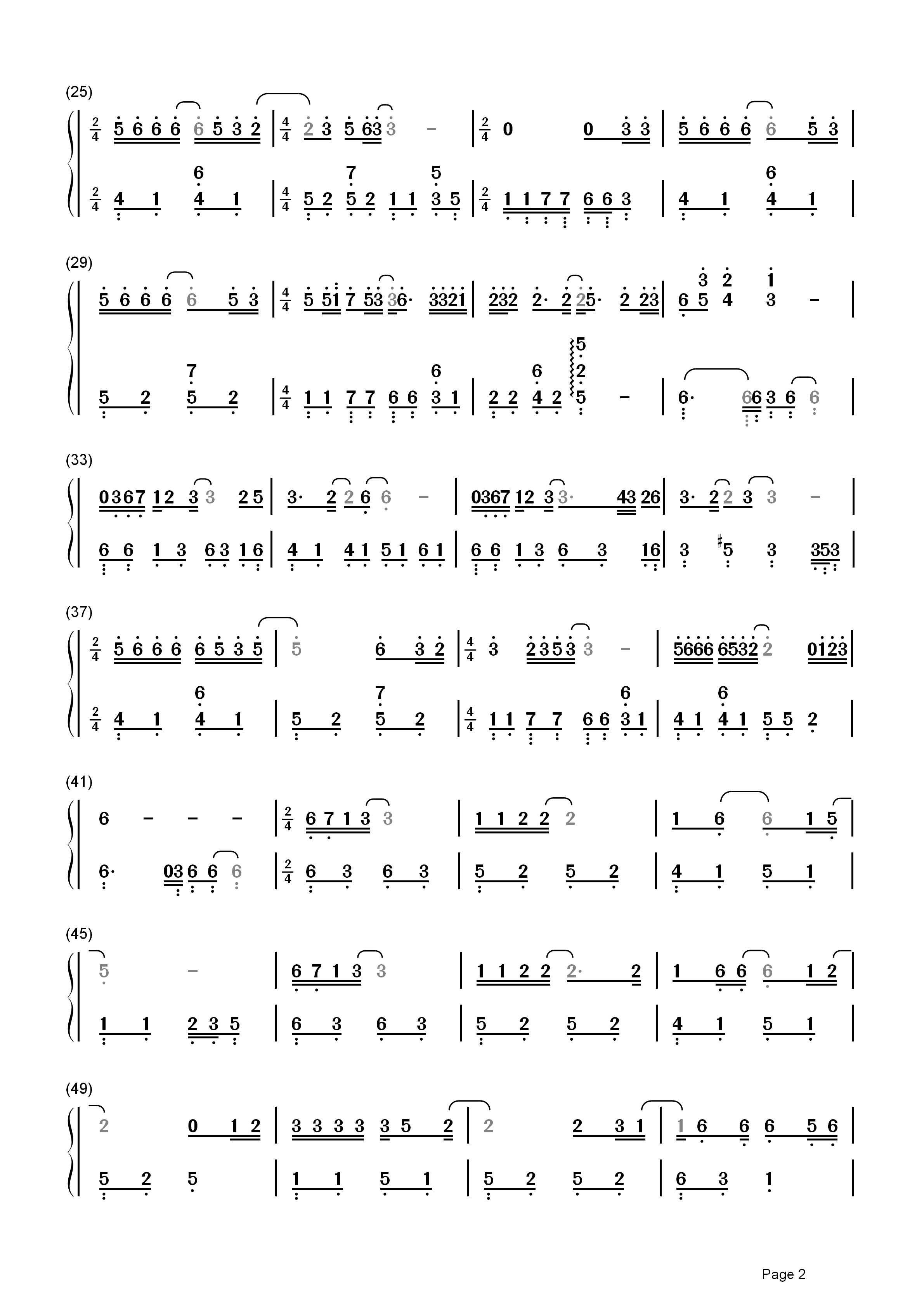 等一分钟简谱-徐誉滕-失去了真爱，是没有再等一分钟3