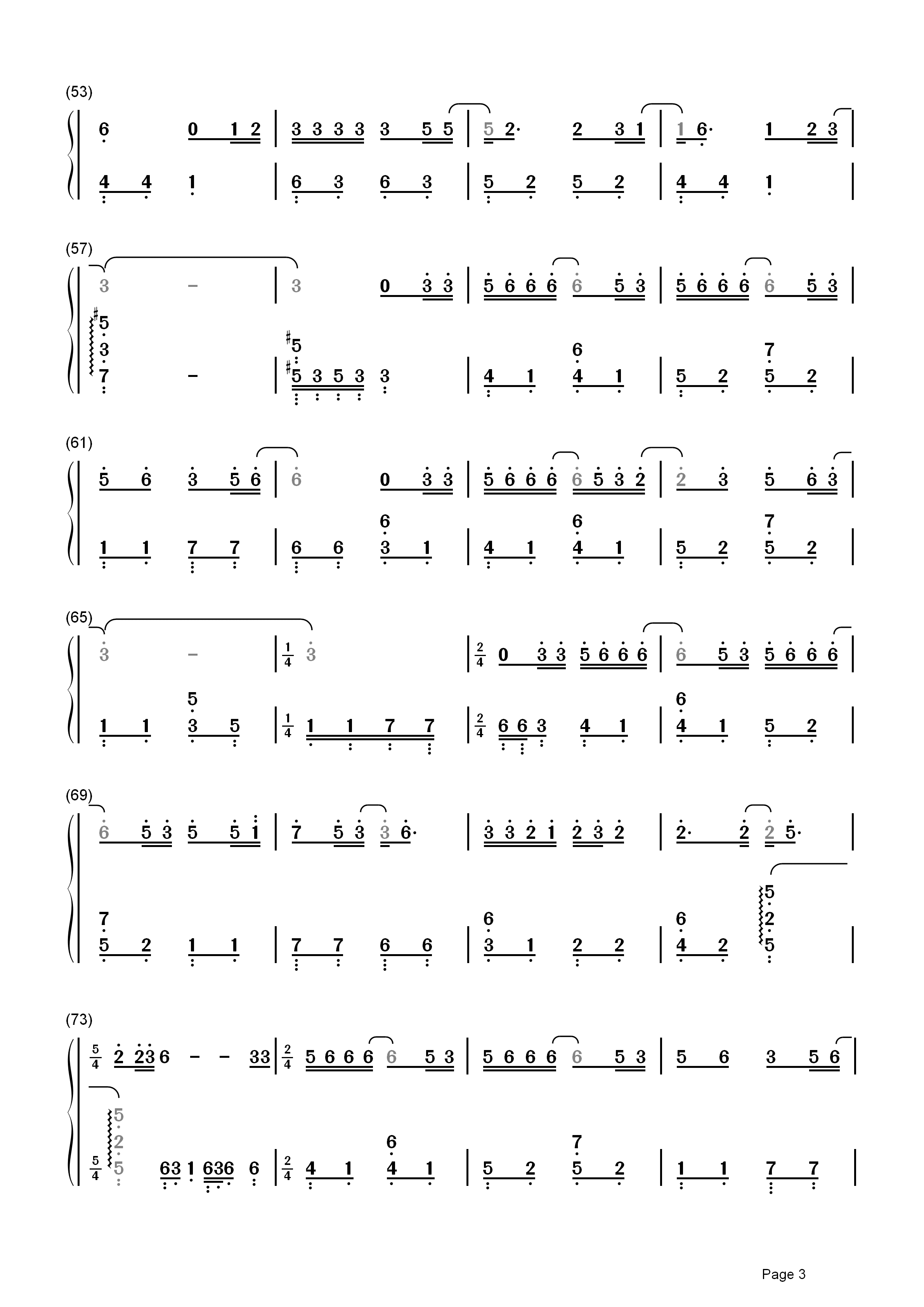 等一分钟简谱-徐誉滕-失去了真爱，是没有再等一分钟4