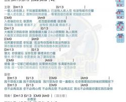 《灯光》吉他谱-马叔叔吉他教学-谢震廷