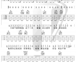 周杰伦《安静》吉他谱 G调原版