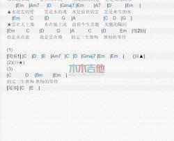 云在飞_吉他谱_云飞