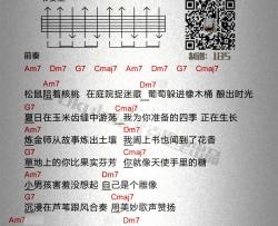 前世情人吉他谱 周杰伦 前世情人图片谱