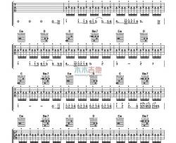 Tank《三国恋》吉他谱-Guitar Music Score