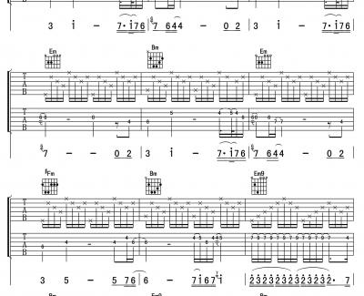 Cancion Triste吉他谱 重奏 jesse cook 予山璥编配