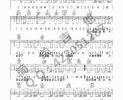 谭咏麟《讲不出再见》吉他谱-Guitar Music Score