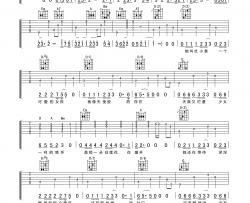 刘小天《杜小曼》吉他谱-Guitar Music Score