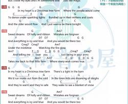 Taylor,Swift《Christmas Tree Farm》吉他谱(G调)-Guitar Music Score