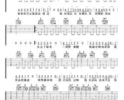 印子月《借过》吉他谱_G调六线谱_《借过》吉他弹唱谱