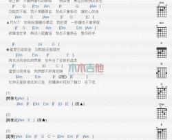 爱已结束_吉他谱_梦然
