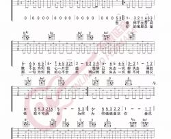 陈百强《偏偏喜欢你》吉他谱(G调)-Guitar Music Score